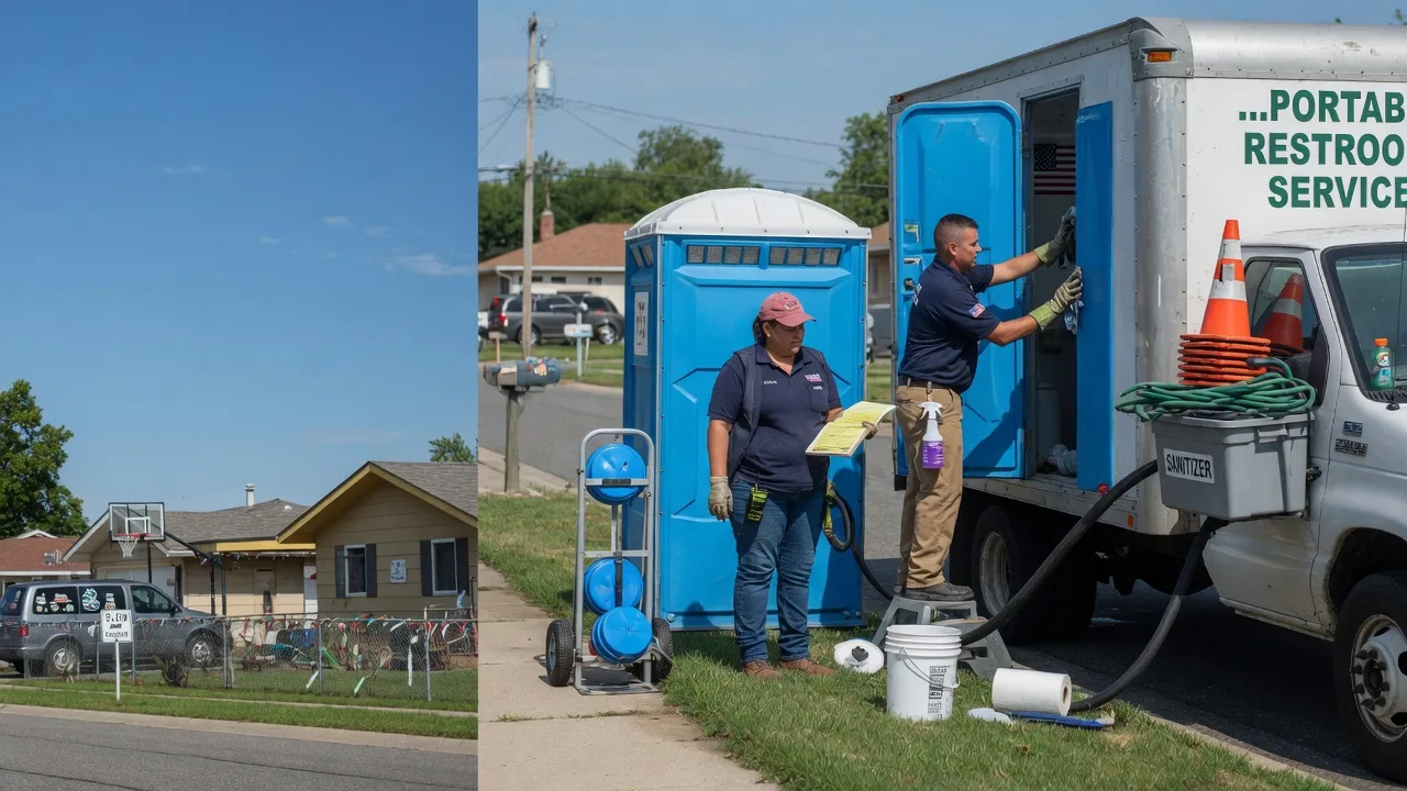 Portable Toilet Rental in Andover, KS near me